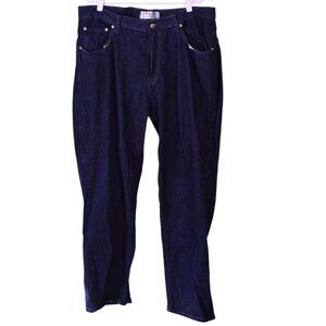 X-FACTOR GOLD Men's 100% Cotton Dark Wash Denim Jeans W40 x L32